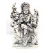 Durga Tiger Statue 70% Silver Figurine Mata Ambe Idol Goddess India Article W456